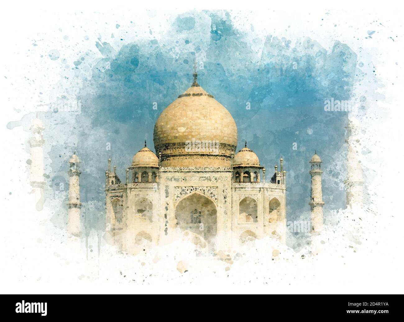 Reise-Aufkleber Von Indien Tuk-tuk, Taj Mahal, Qutab Minar, Rotes Fort  Vektor Abbildung - Illustration von auslegung, automobil: 107835572