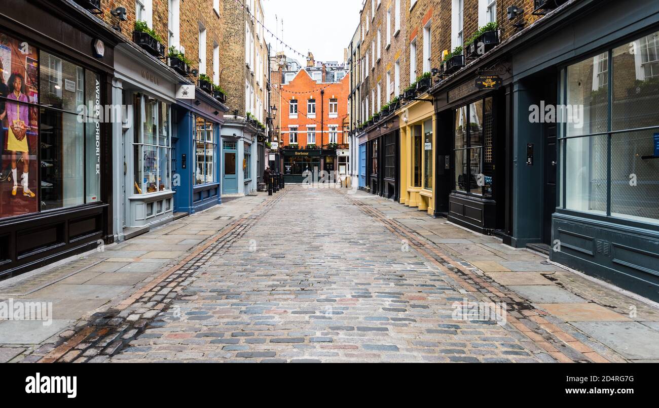 Carnaby Straße bunt bemalten Store Vorderseite Stockfoto