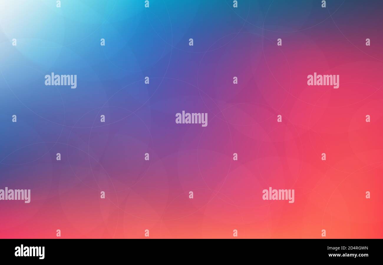 Abstrakter Verlauf. Trendige minimalistische Komposition. Farbiger Hintergrund für Poster, Banner, Broschüre, Web oder App. Fließender zukünftiger Hintergrund. Vektor Stock Vektor