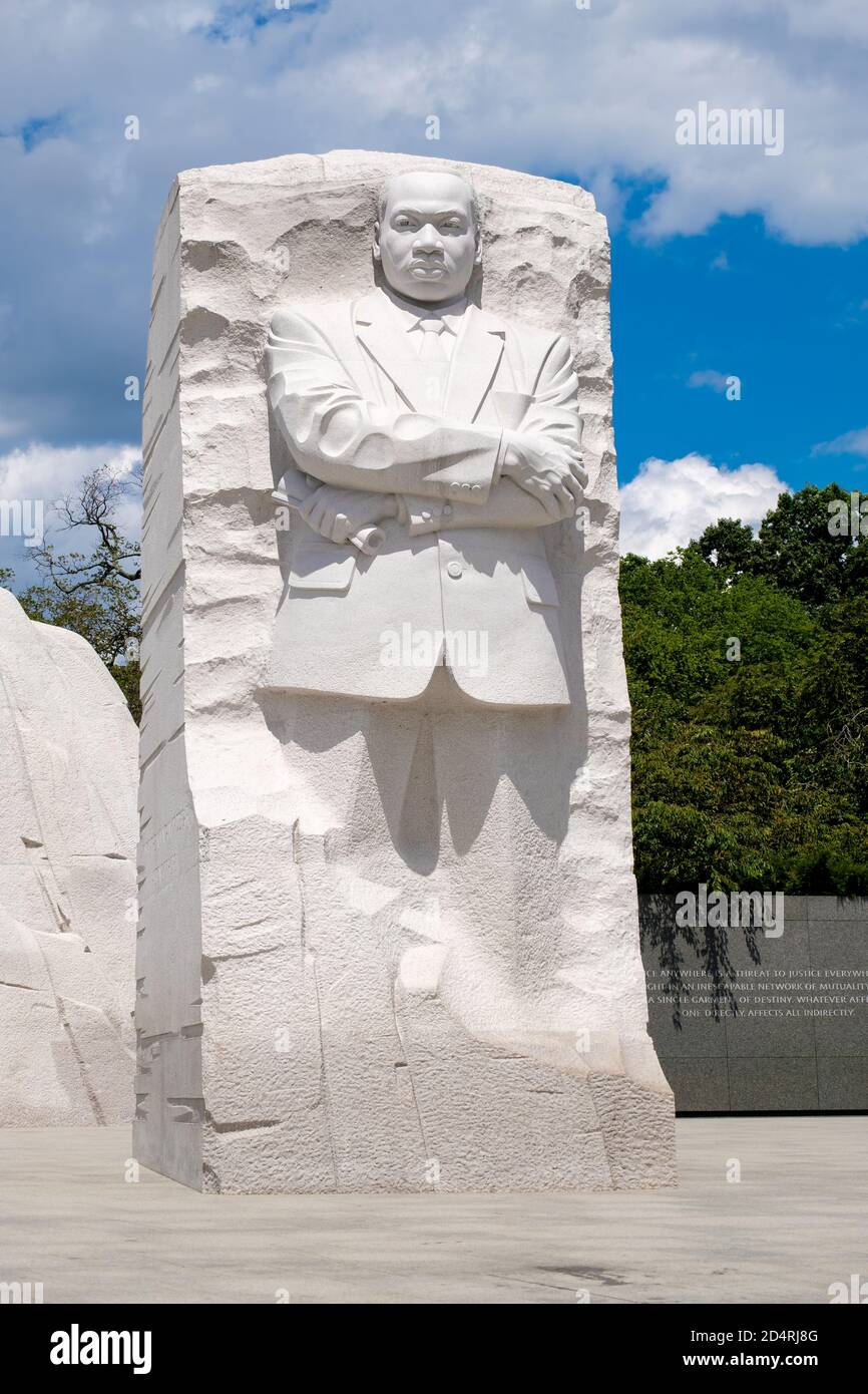 Das Martin Luther King Jr. National Memorial in Washington D.C. Stockfoto