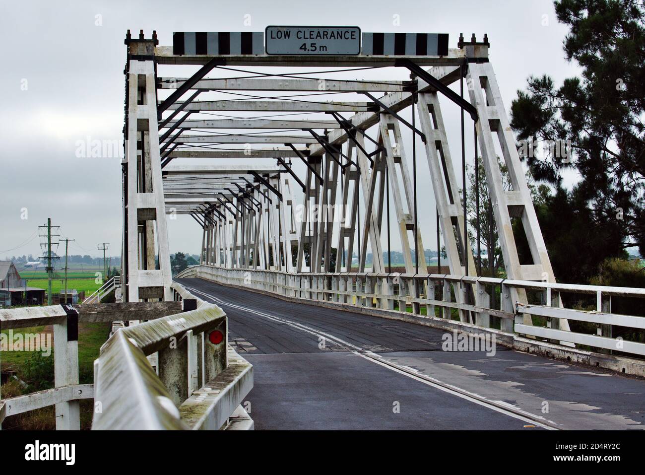 Holzbrücke 6 Stockfoto