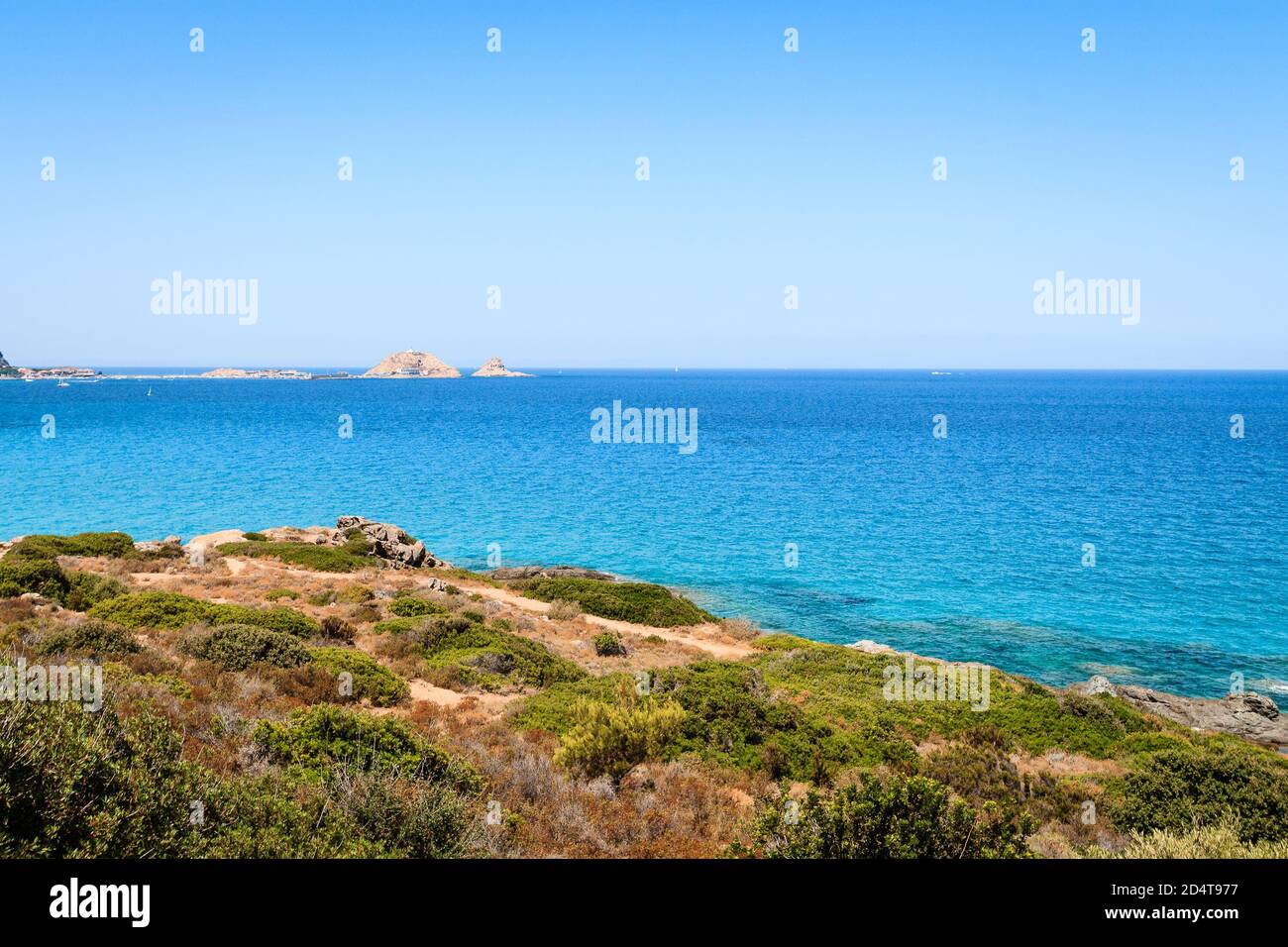 ile Rousse Corsica Stockfoto