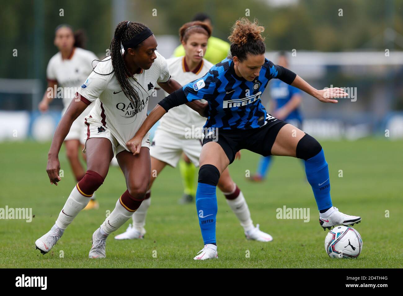 mailand, Italien, 11. Oktober 2020, Ilaria Mauro (FC Internazionale) während des FC Internazionale gegen AS Roma, Italienische Fußballserie A Frauenmeisterschaft - Credit: LM/Francesco Scaccianoce/Alamy Live News Stockfoto