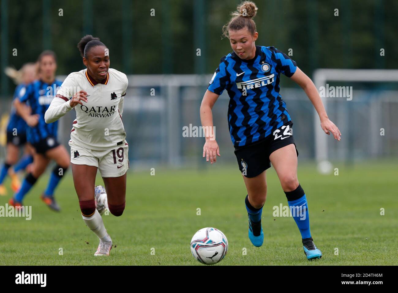 mailand, Italien, 11. Oktober 2020, Anna Catelli (FC Internazionale) während des FC Internazionale gegen AS Roma, Italienische Fußballserie A Frauenmeisterschaft - Credit: LM/Francesco Scaccianoce/Alamy Live News Stockfoto