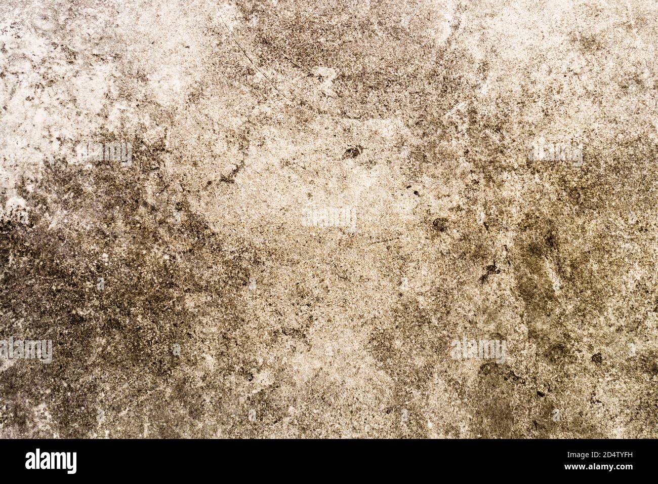 Notleidende Overlay-Textur der verrosteten geschälten Wand. Marmor Grunge Zement Wand Textur Hintergrund. Abstraktes Texturmuster Stockfoto