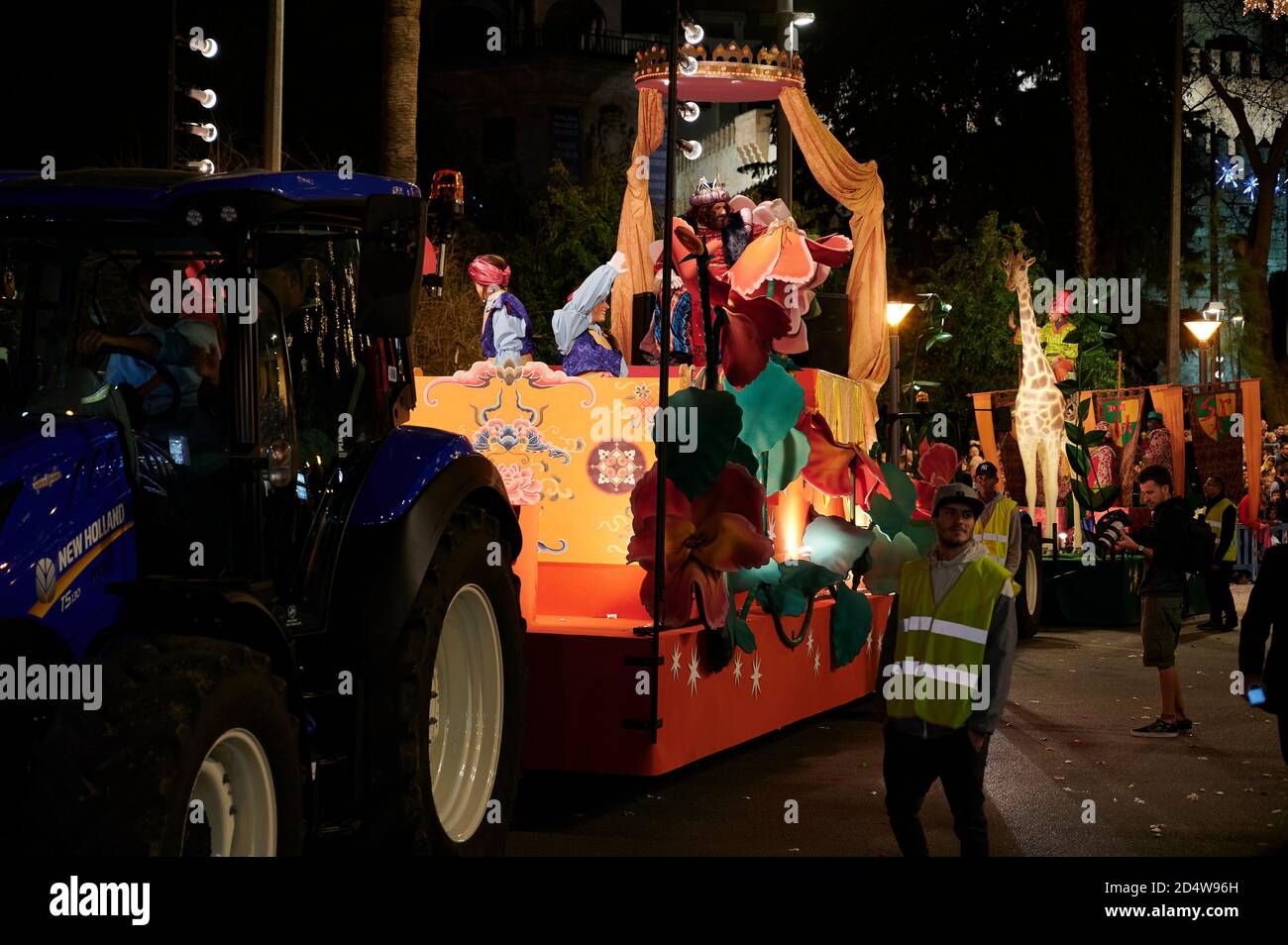 Parade Der Drei Könige, Palma, Mallorca, Spanien Stockfoto