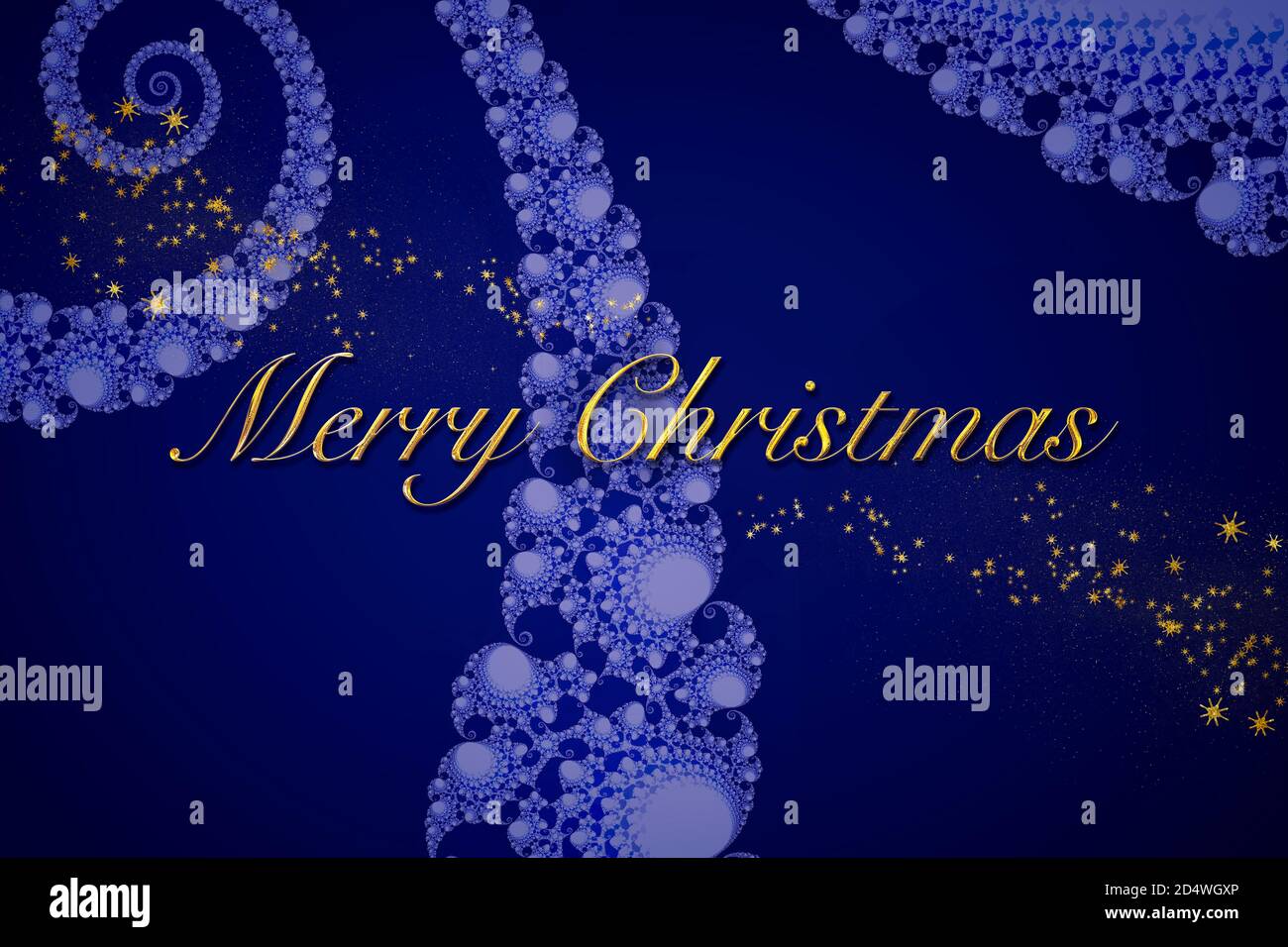 WEIHNACHTSKONZEPT: Fröhliches Weihnachtskarten-Design Stockfoto