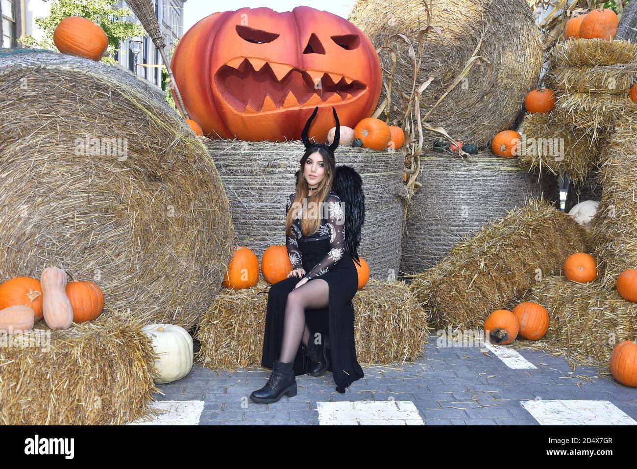 Rom, Ita. Oktober 2020. Einweihung, Halloween, Cinecitta 'Welt, Rom, Italien - 10-10-2020 Kredit: Unabhängige Fotoagentur/Alamy Live Nachrichten Stockfoto