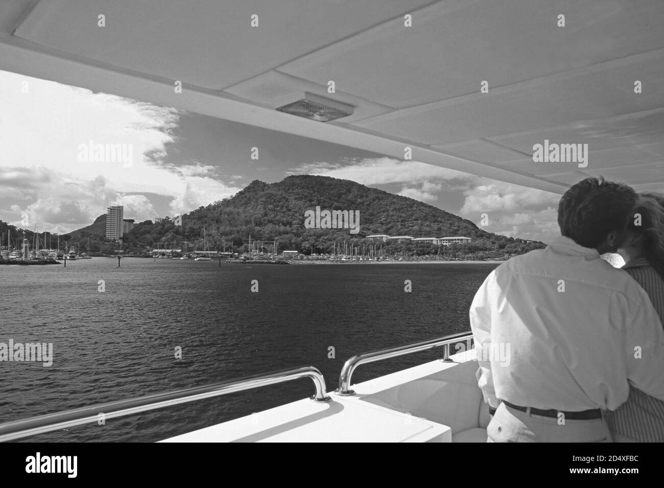 Australien: Ein Ausflug mit einer Luxusyacht ins Great Barrier Reef Stockfoto