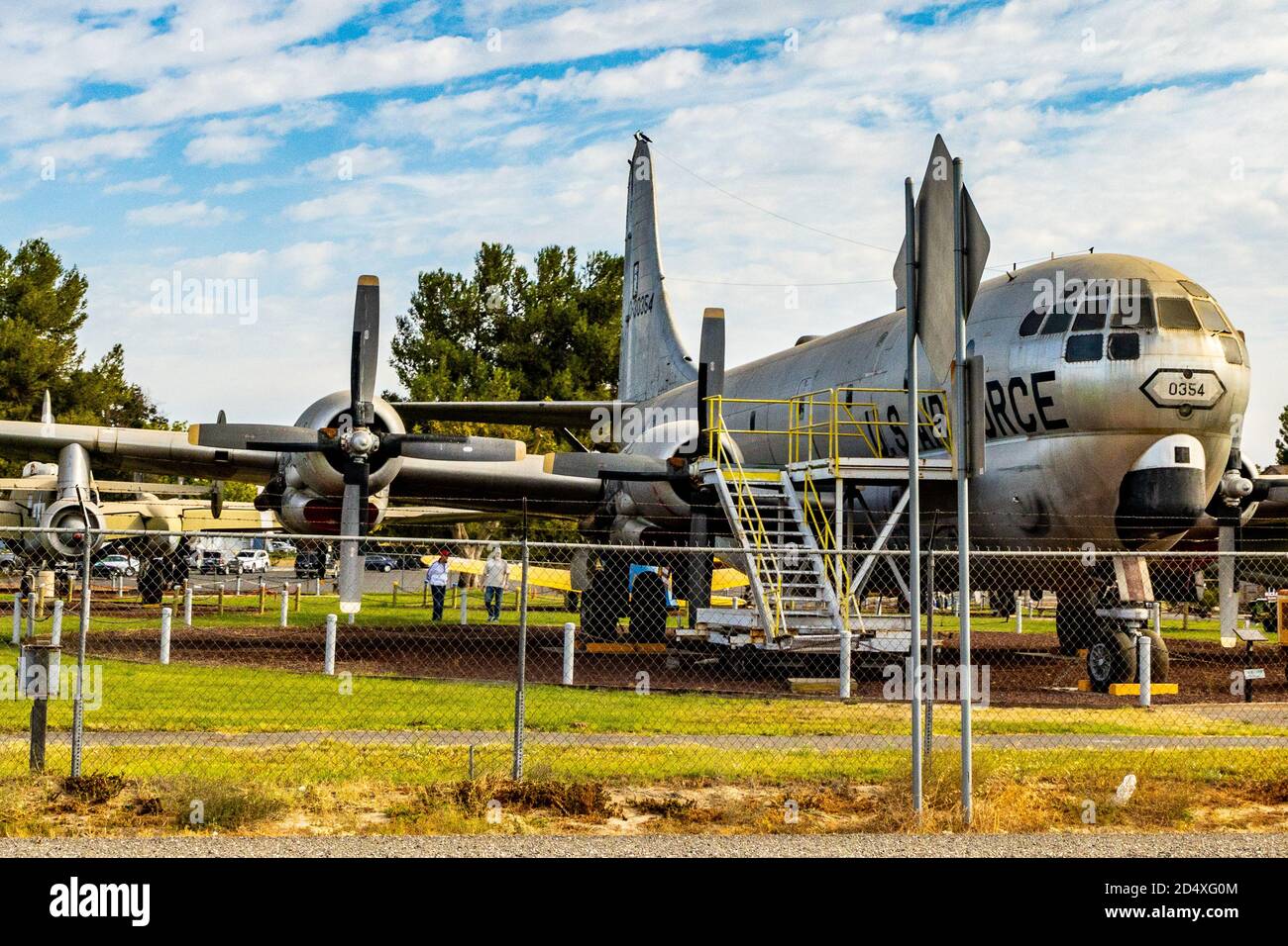 Castle Air Museum in Atwater California USA im Castle Air Basis Erzwingen Stockfoto