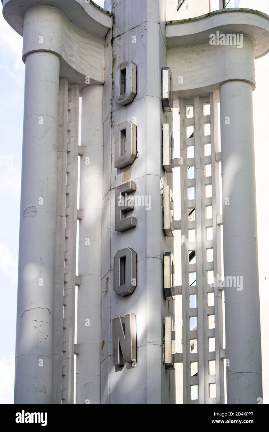 Odeon Cinema in Birmingham an der New Street. Einige Kinos in der Kette sind gezwungen, nur an den Wochenenden wegen Coronavirus zu öffnen Stockfoto