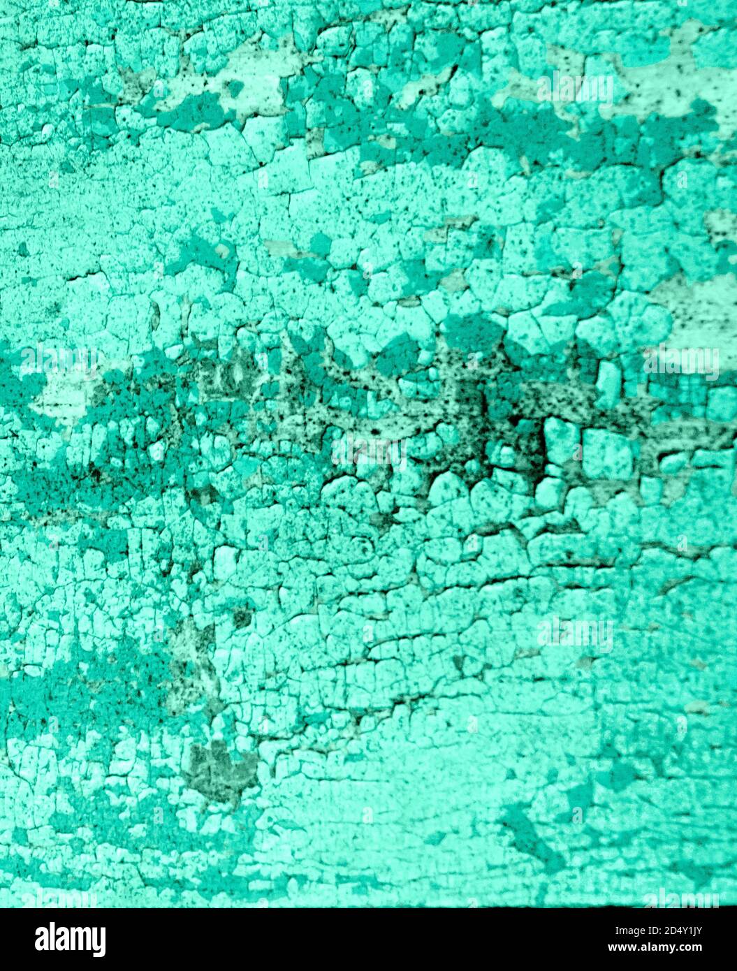 Gechipte vintage bemalten Holzhintergrund mit abblätternder Farbe und rau Textur Stockfoto