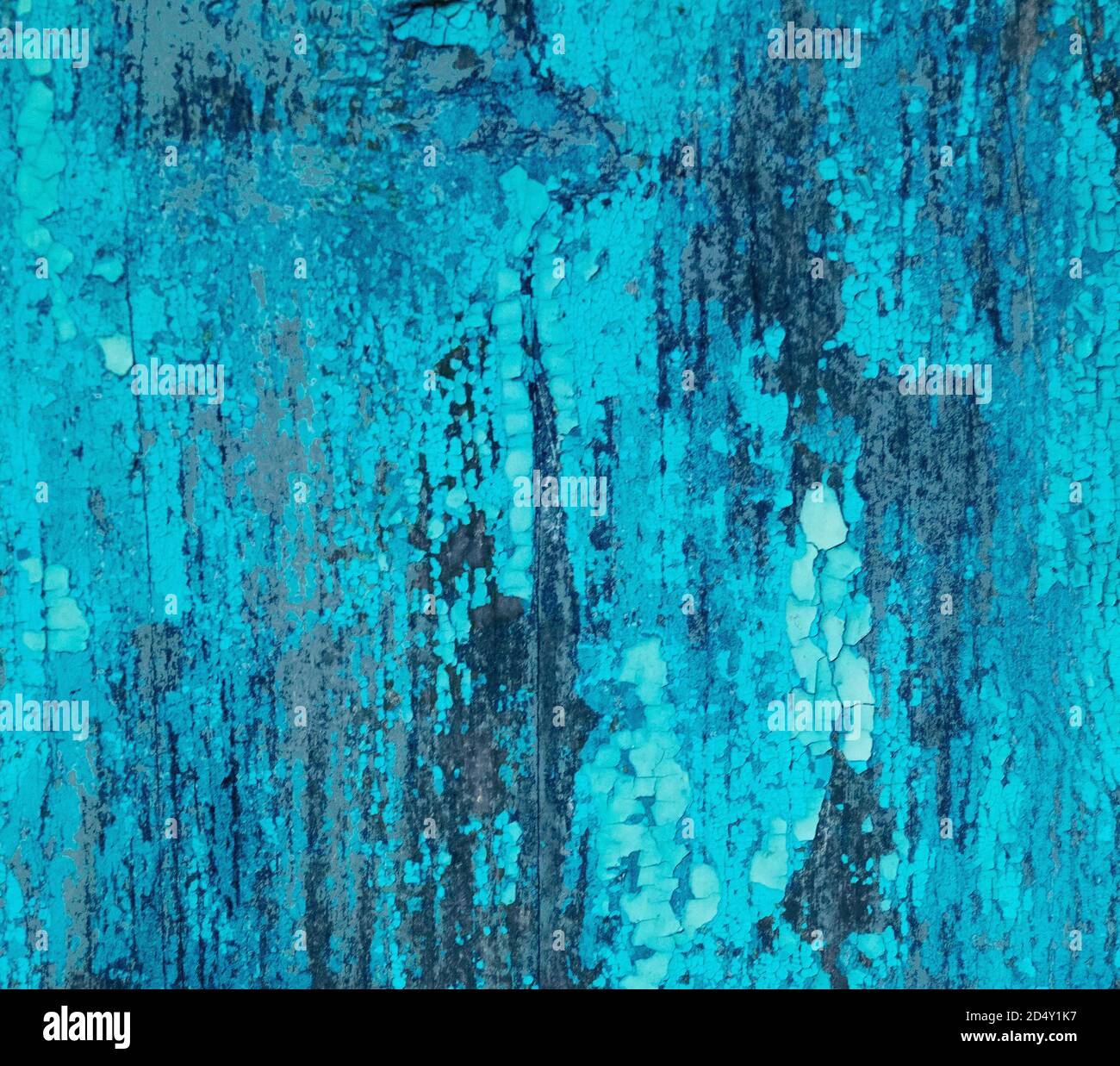 Gechipte vintage bemalten Holzhintergrund mit abblätternder Farbe und rau Textur Stockfoto