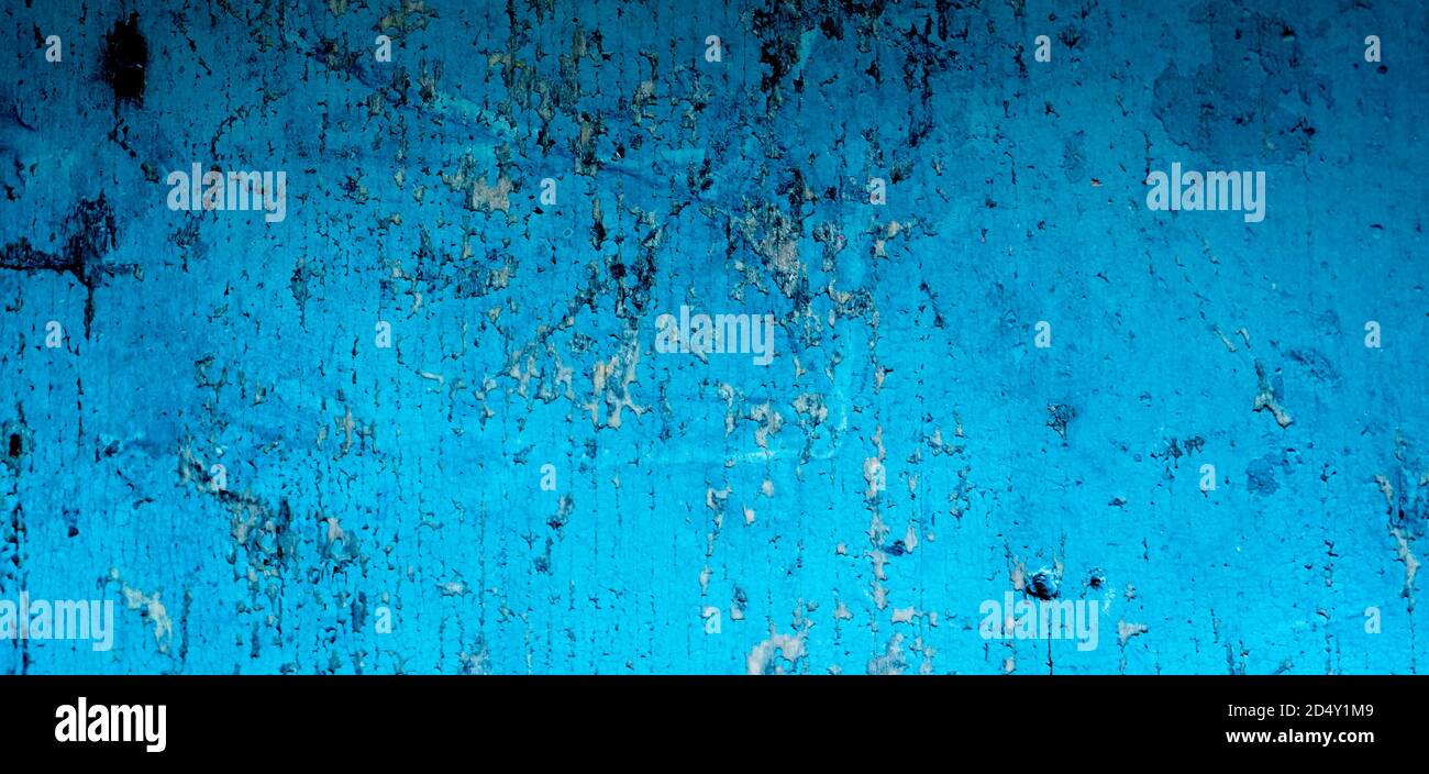 Gechipte vintage bemalten Holzhintergrund mit abblätternder Farbe und rau Textur Stockfoto
