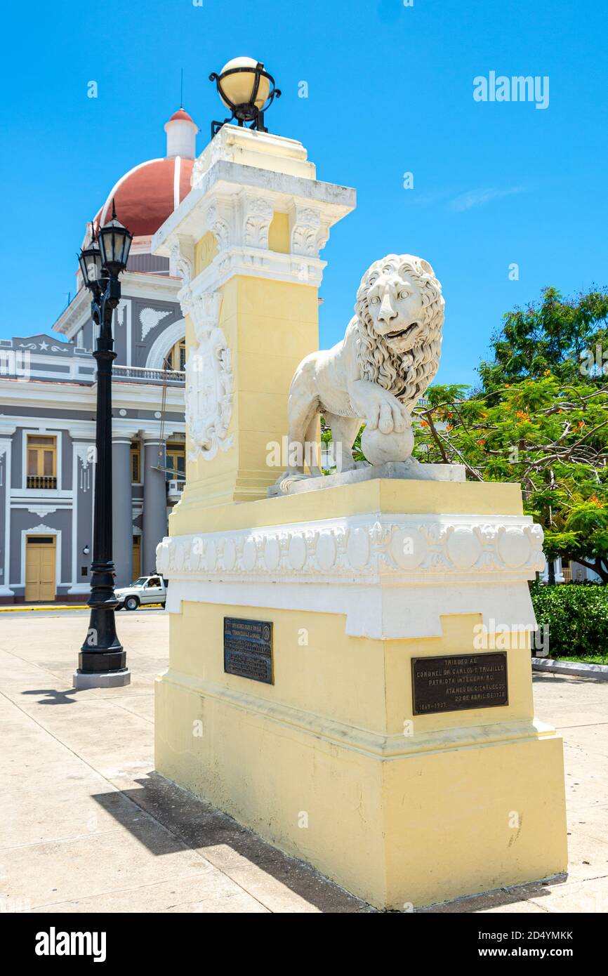 Parque Jose Marti, Cienfuegos, Kuba Stockfoto