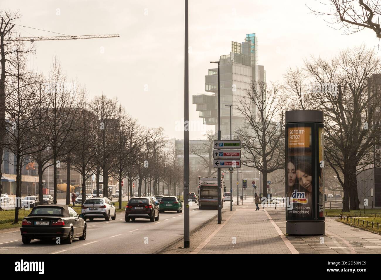 Hannover, Deutschland. Die Nord/LB (Norddeutsche Landesbank Girozentrale) hat ihren Hauptsitz in der Friedrichswand Avenue Stockfoto