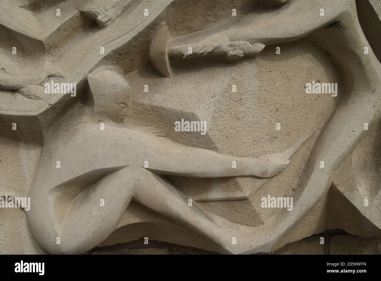 à Auxerre, Yonne, Détail. Stockfoto