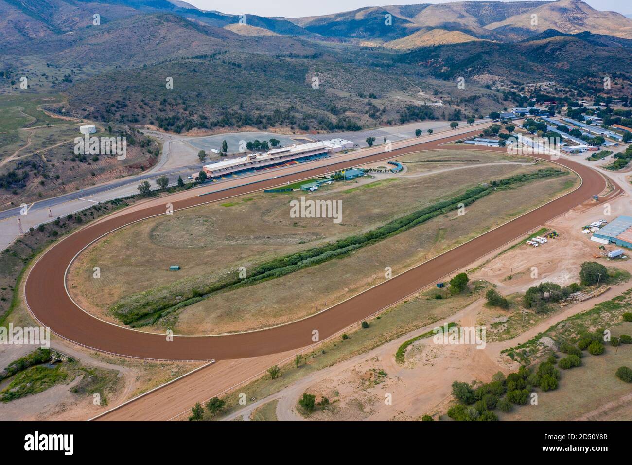 Ruidoso Downs, Pferderennbahn, Ruidoso, New Mexico Stockfoto