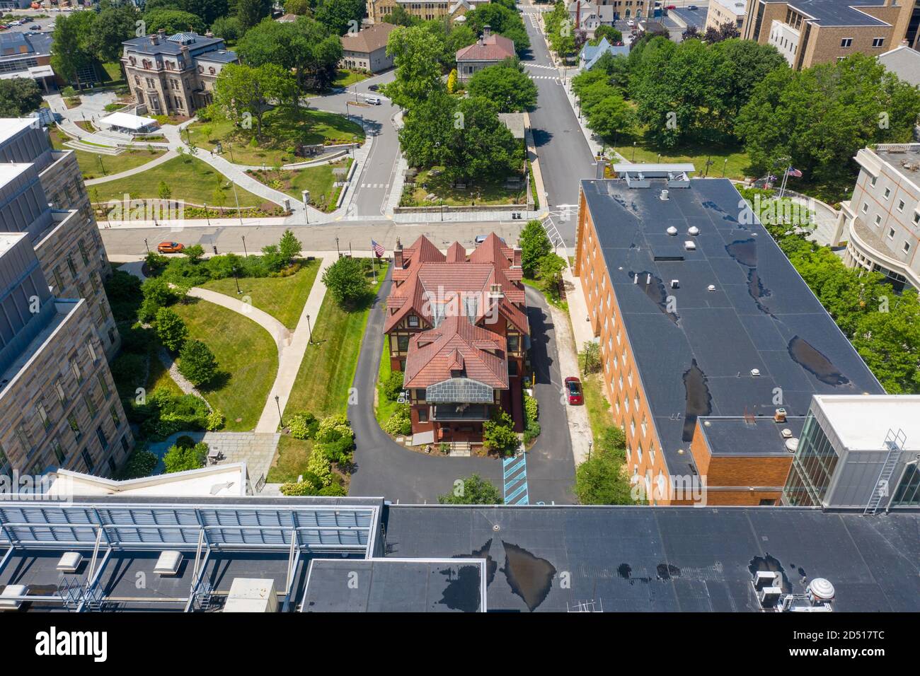 Lackawanna Historical Society, Scranton, NY, USA Stockfoto