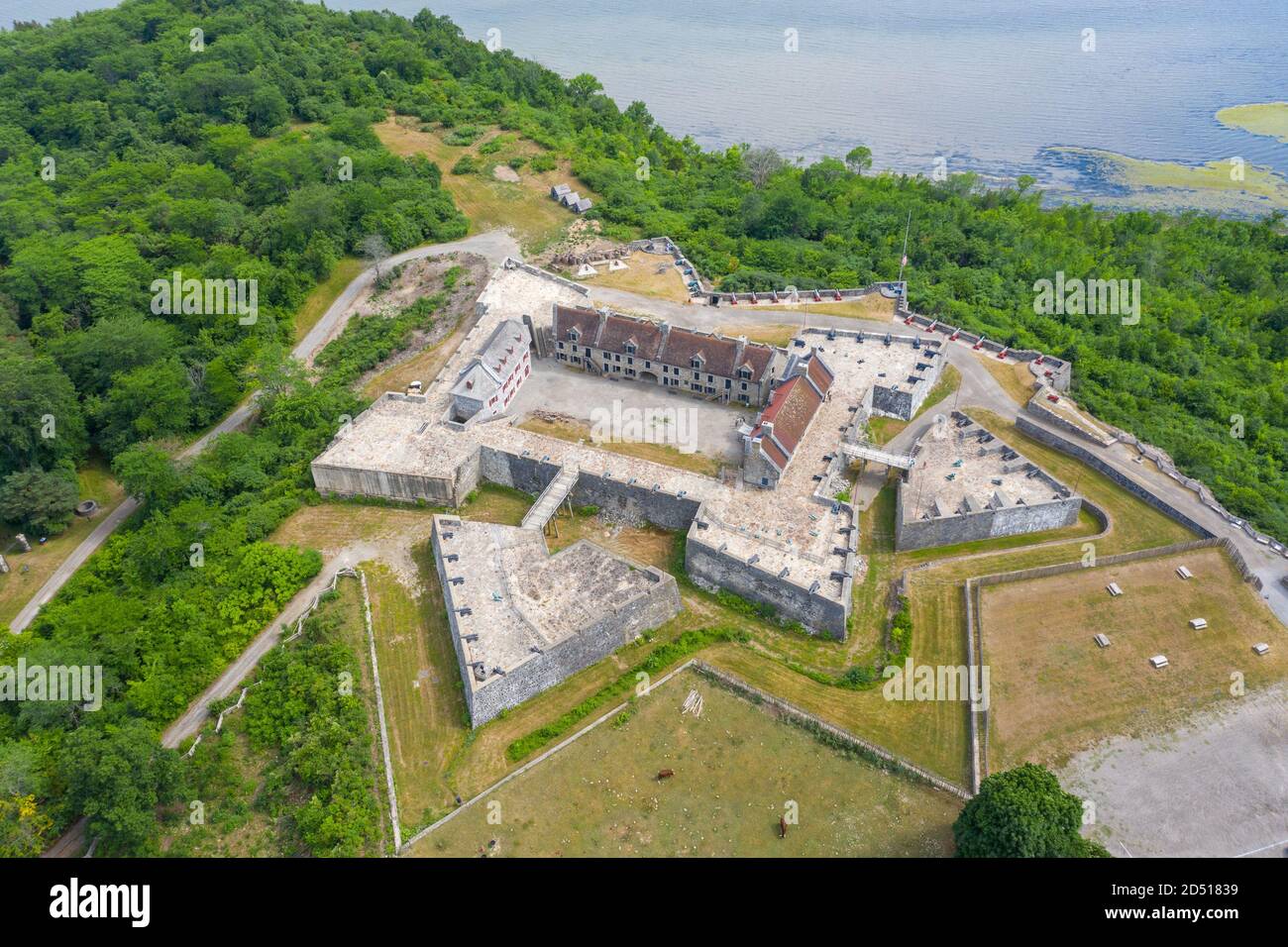 Fort Ticonderoga, Ticonderoga, New York Stockfoto