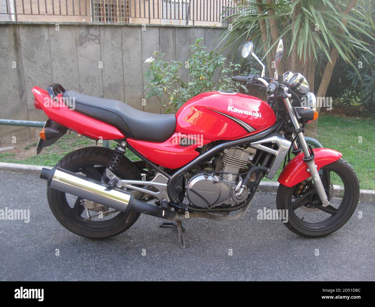 Altes japanisches Motorrad: Kawasaki er 5 500 ccm (1998-2006) Stockfoto