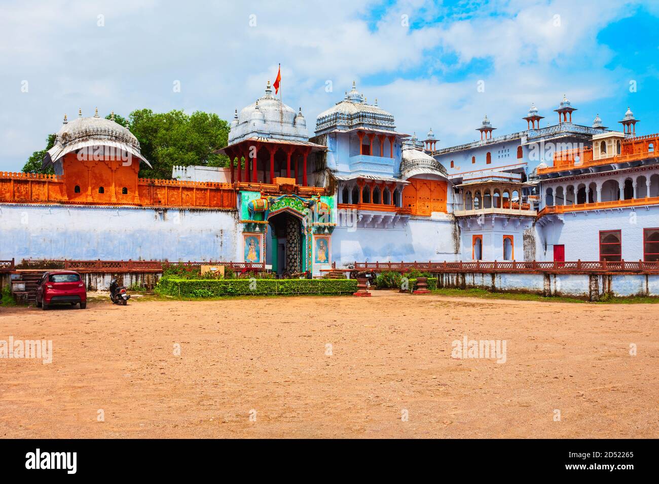 Kotah Garh ist ein Stadtpalast in der Stadt Kota im Bundesstaat Rajasthan in Indien Stockfoto