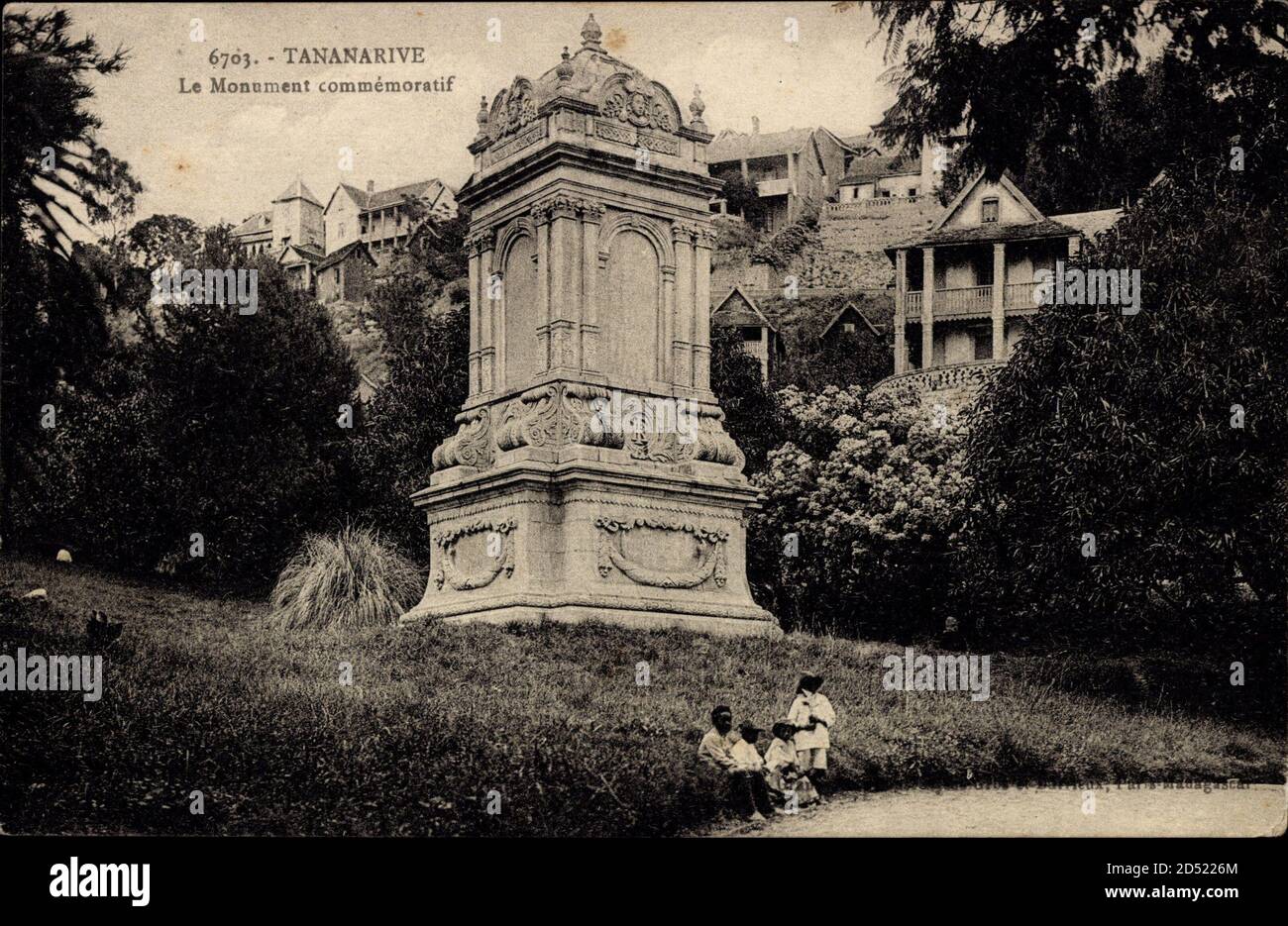 Tananarive Madagaskar, Le Monument Commémoratif - weltweite Nutzung Stockfoto