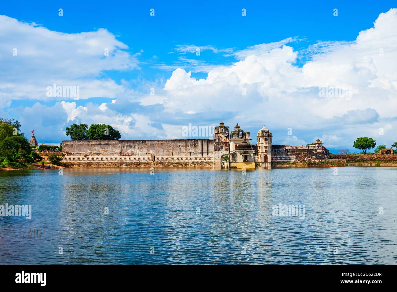 Maharani Shri Padmini Palace in Chittor Fort in Chittorgarh, Rajasthan, Bundesstaat Indien Stockfoto