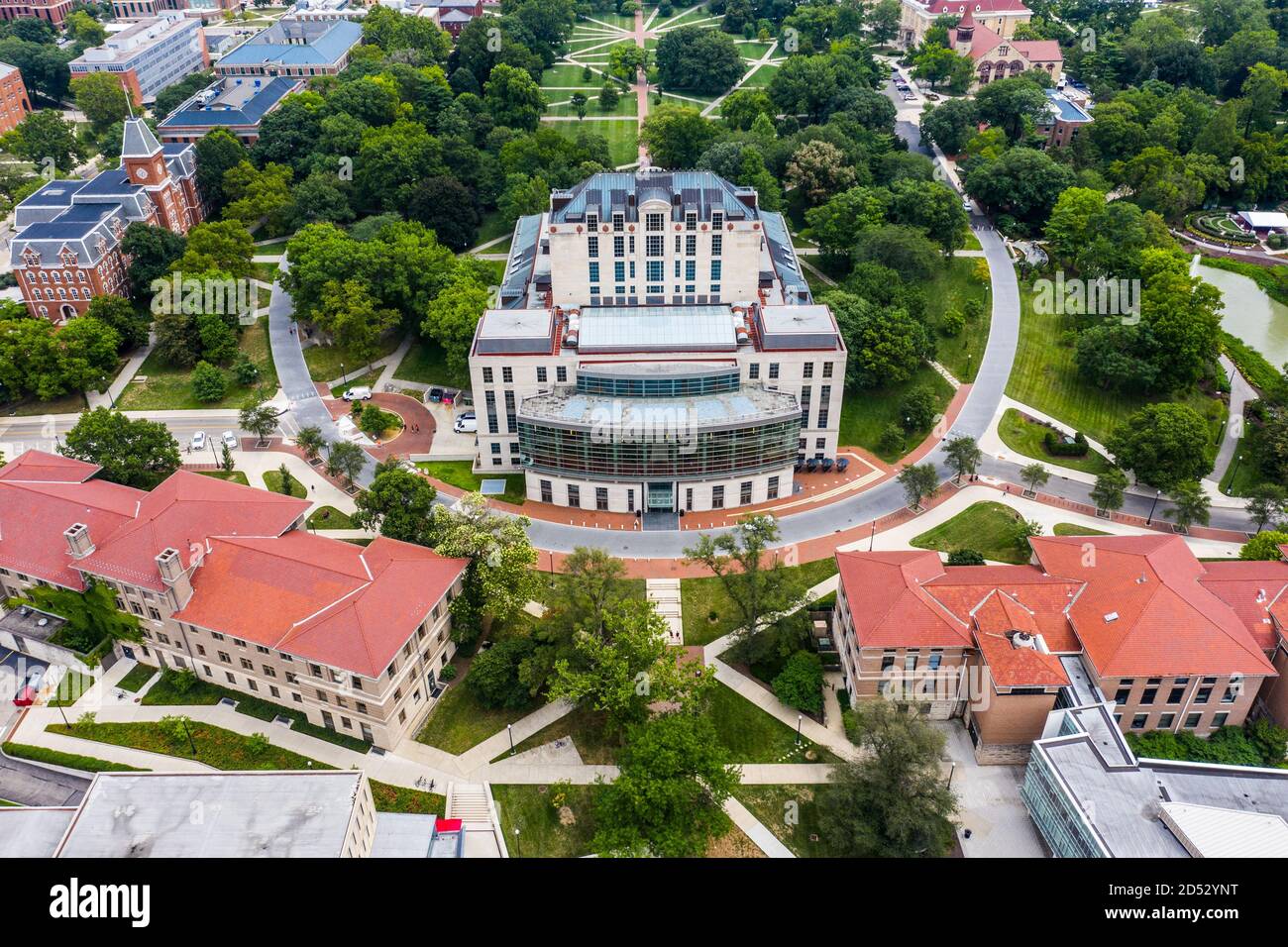 Thompson Library, Ohio State University, Columbus, Ohio, USA Stockfoto
