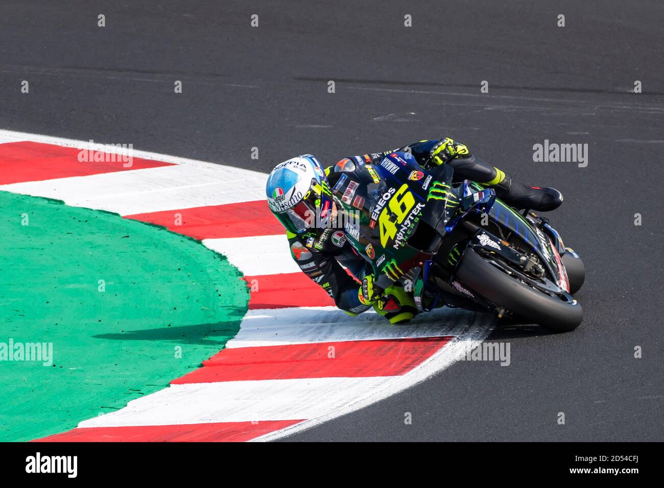 Moto GP Emilia Romagna, Misano, september 2020:Valentino Rossi Rider Stockfoto