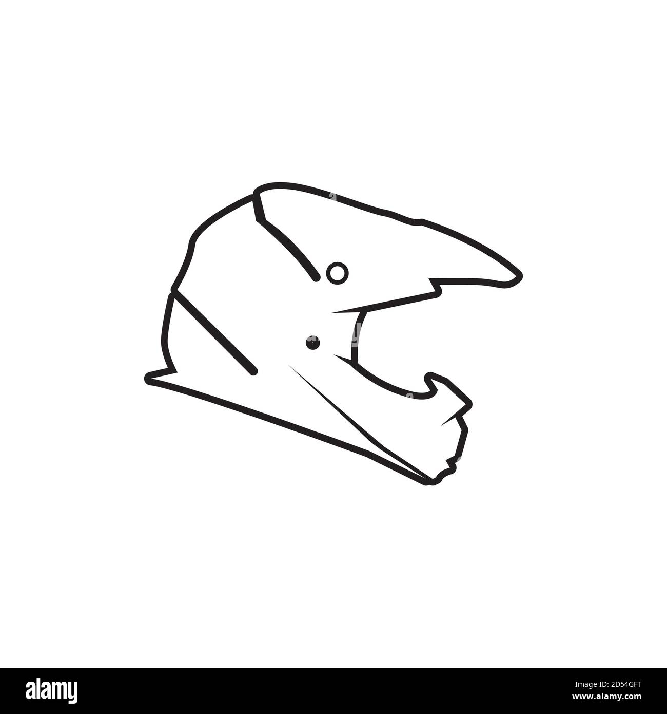 Helm Kreuz Symbol Vektor Illustration Vorlage Design Stock Vektor