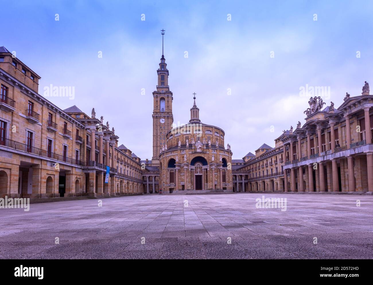 La Laboral, Ciudad de la Cultura. Universität und Kulturzentrum in der Stadt Gijon. Spanien Stockfoto