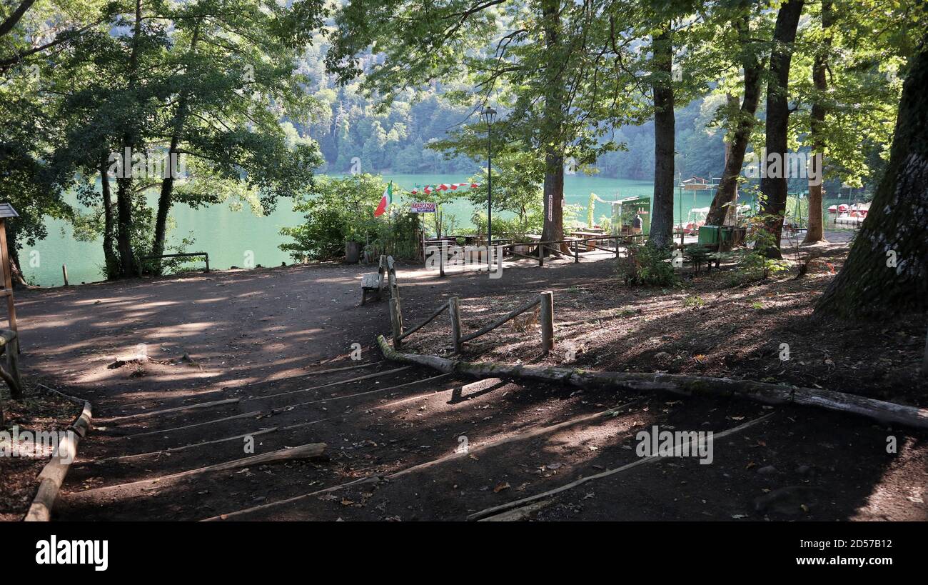 Monticchio – Sentiero per il Lago Piccolo Stockfoto