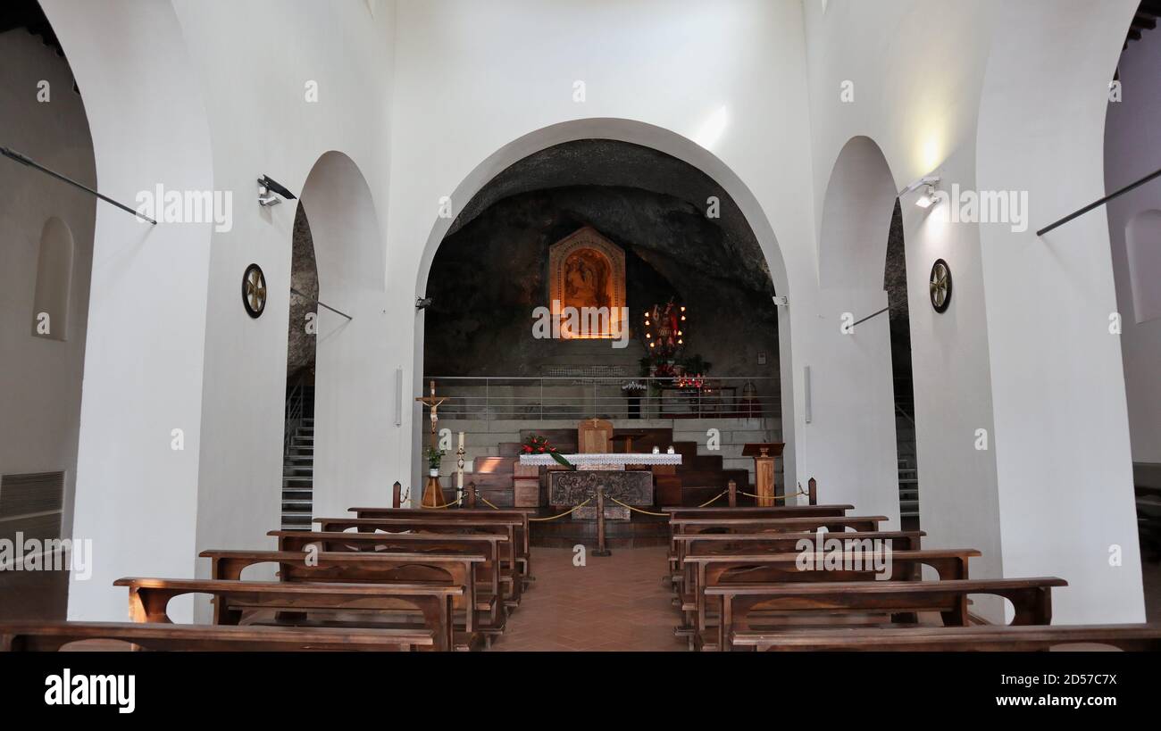 Monticchio – Chiesa di San Michele Stockfoto