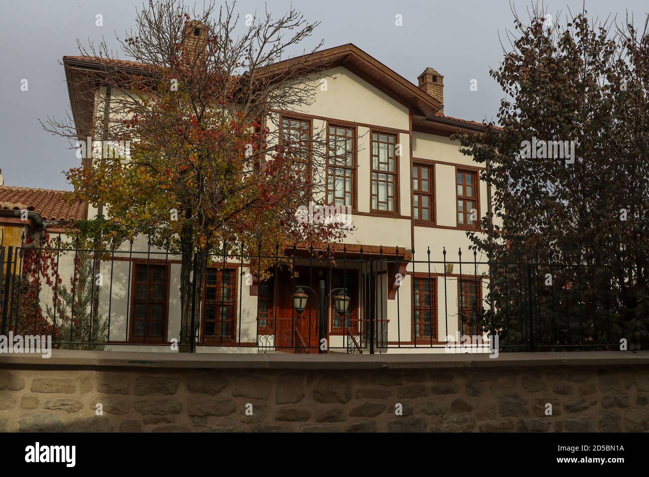 Konya, Türkei, 11/20/2018; ein restauriertes altes türkisches Haus Stockfoto