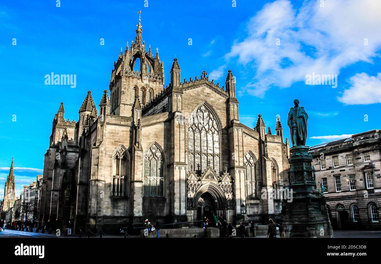 St. Giles Cathedral, Edinburgh, Schottland Stockfoto