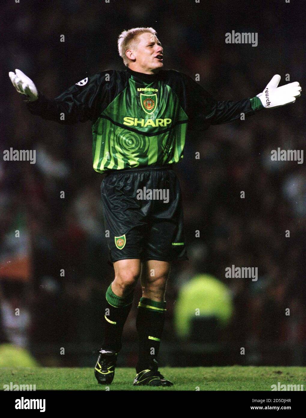Peter Schmeichel Danemark Manchester United Fc 2 Juli 1998 Stockfotografie Alamy