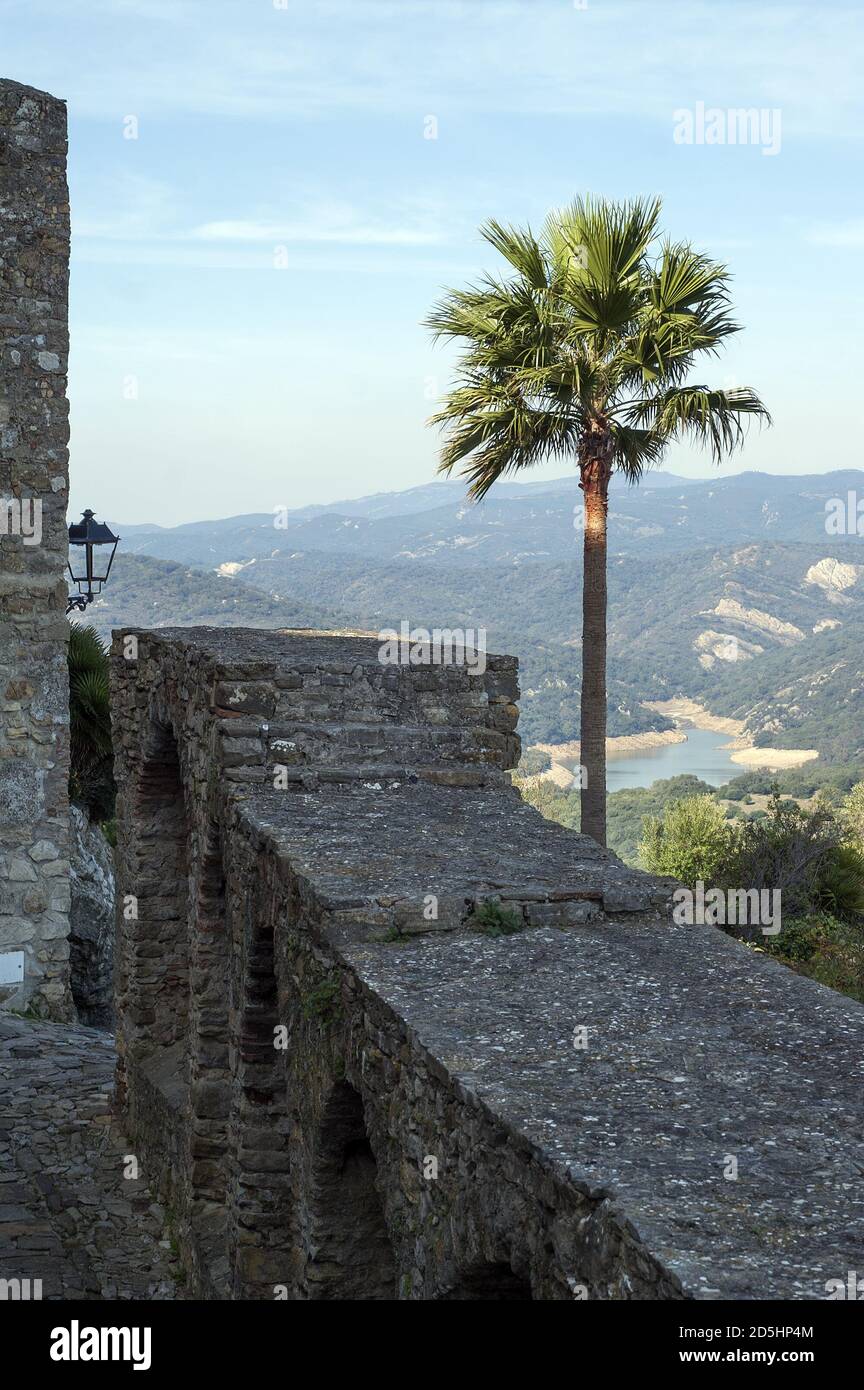 Castillo de Castellar de la Frontera, España, Hiszpania, Spanien, Spanien; Stockfoto