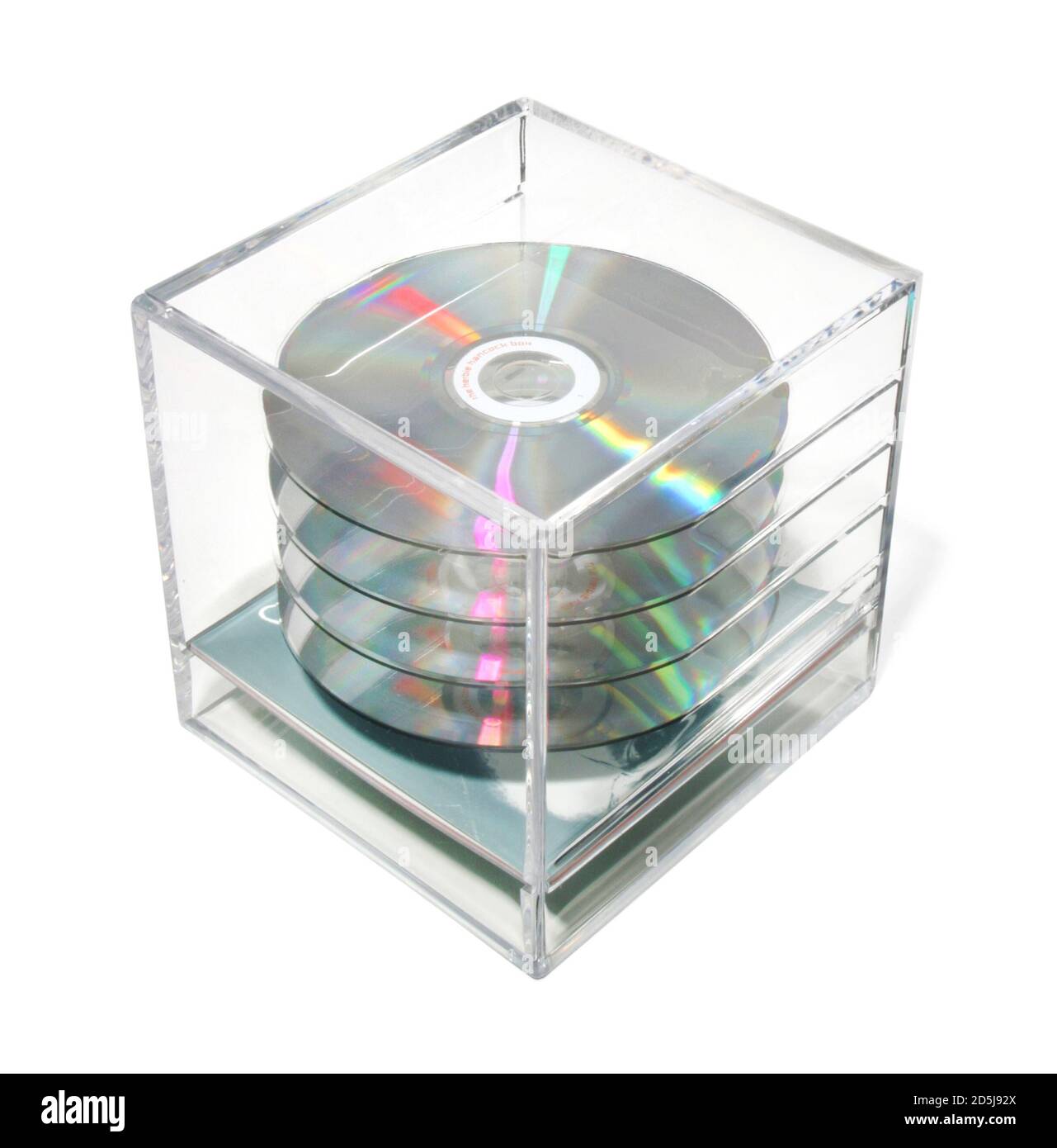 herbie hancock CD-Box-Set auf weißem Hintergrund fotografiert Stockfoto