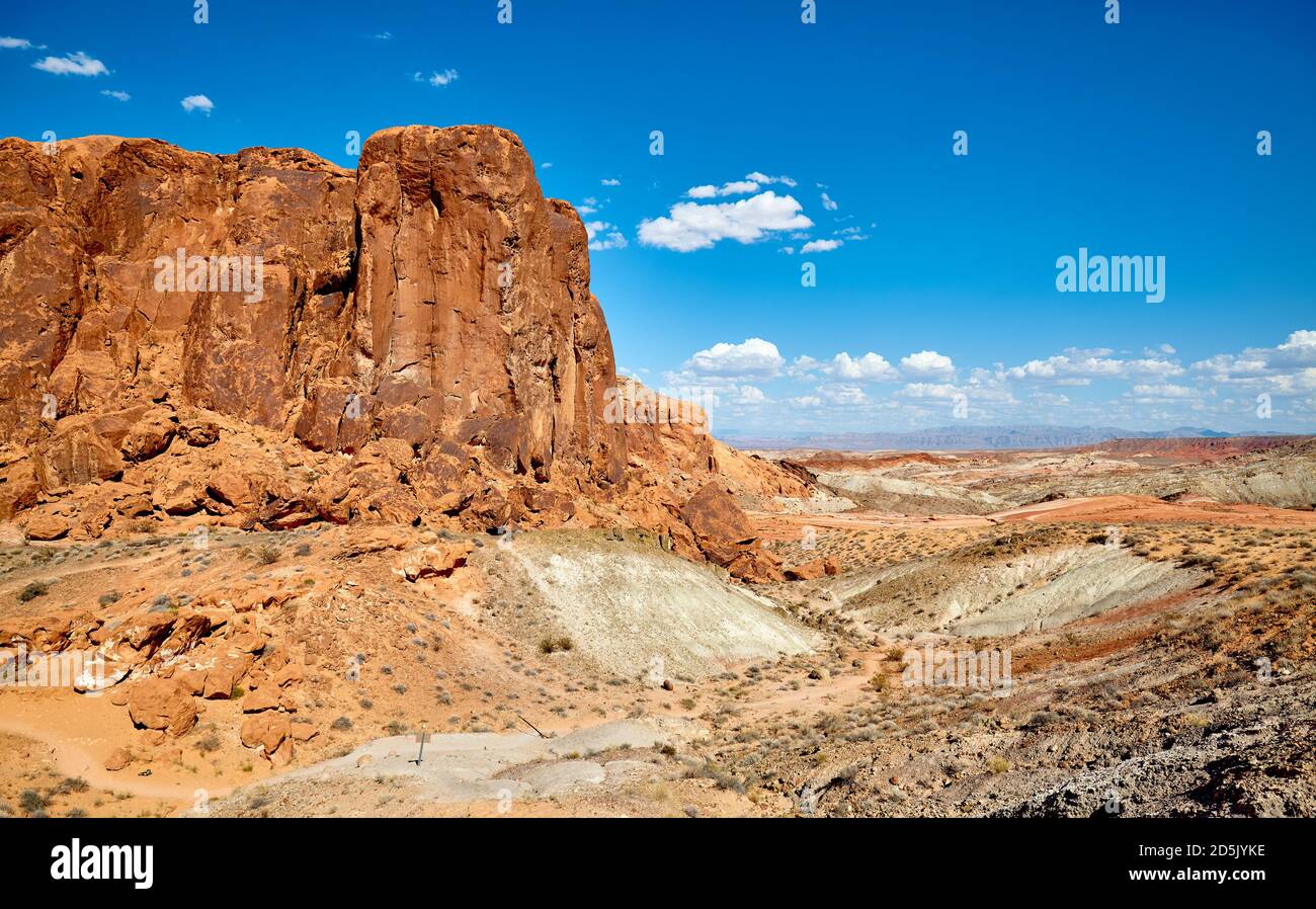 Valley of Fire State Park, Nevada, USA. Stockfoto