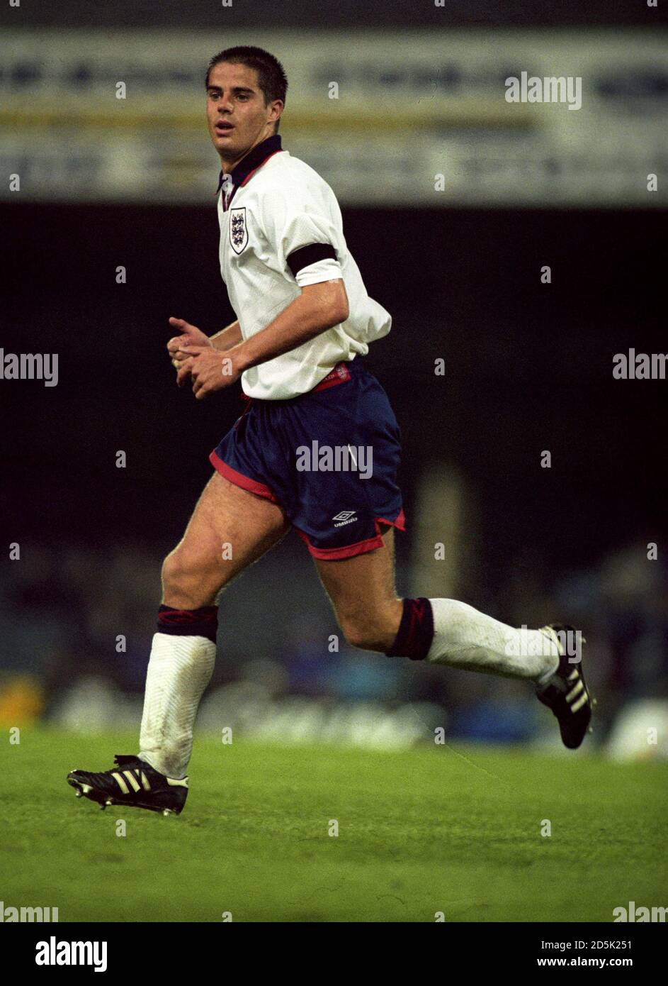 Jamie Redknapp, England-U21. Stockfoto