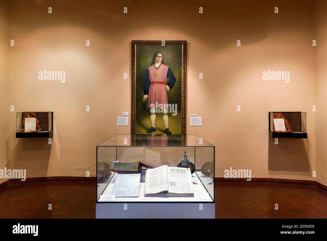 Galerie der Sammlung moderner Geschichte, 'Nationalmuseum für Archäologie, Anthropologie und Geschichte Perus', Lima, Peru, Südamerika Stockfoto