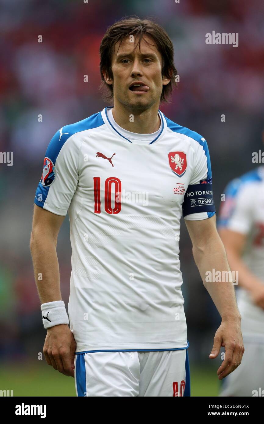 Tomas Rosicky aus Tschechien Stockfoto