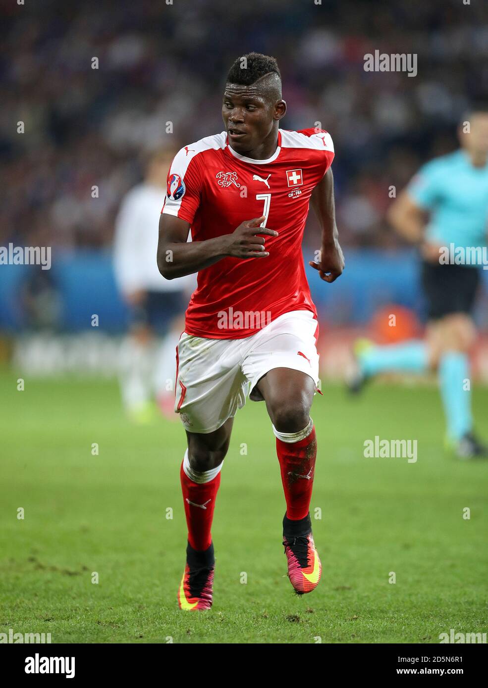 Breel Embolo in der Schweiz Stockfoto