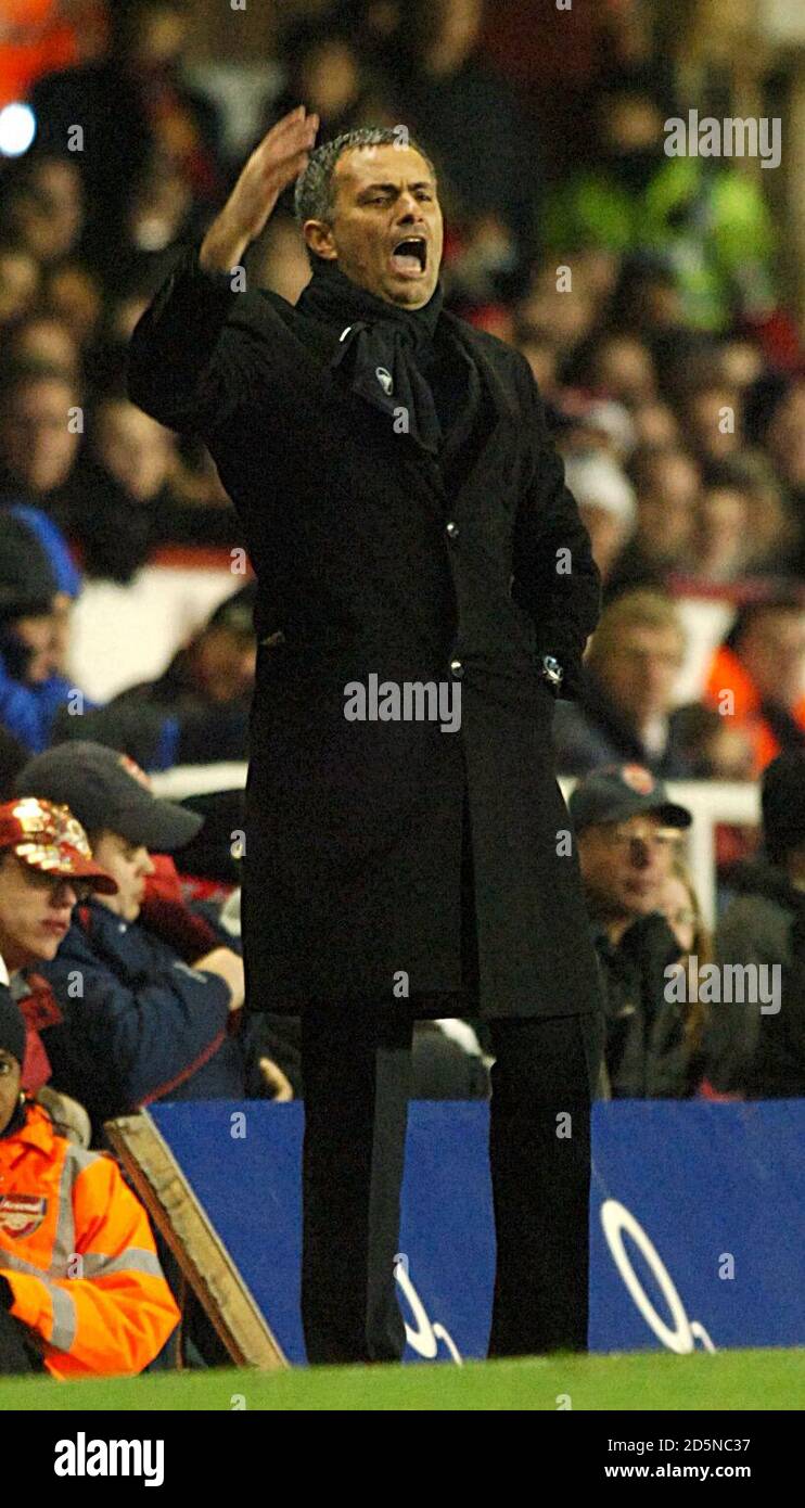 Chelsea's Jose Mourinho Stockfoto
