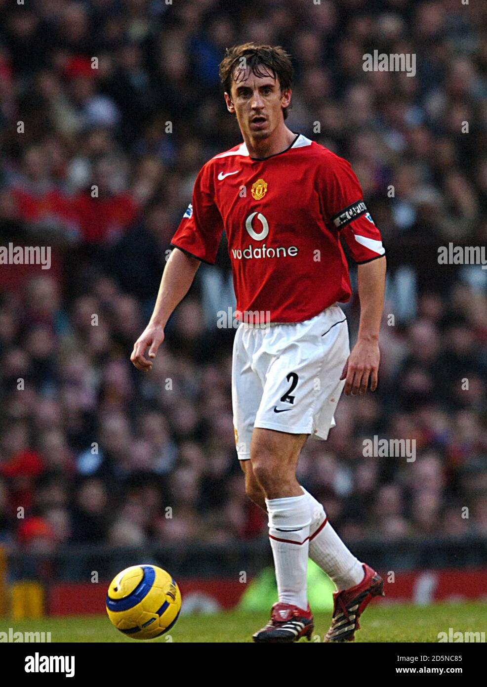Gary Neville, Manchester United Stockfoto