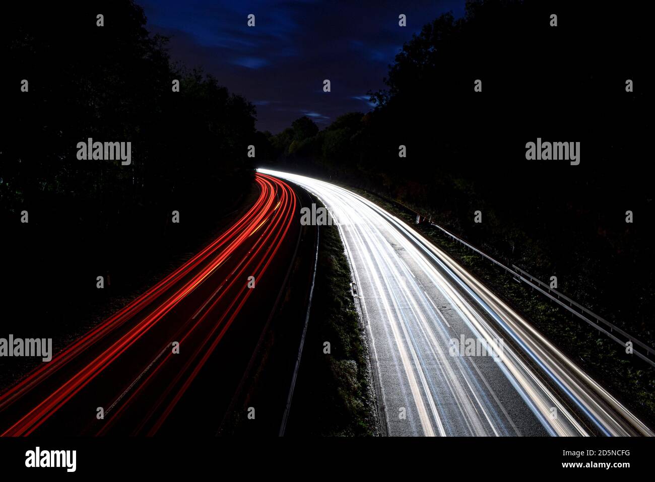 Autolichter Stockfoto
