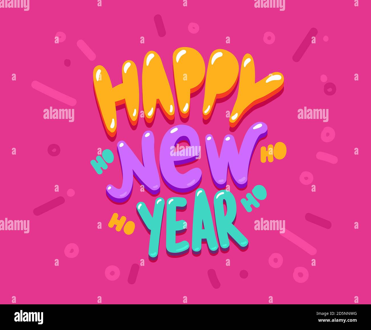 Weihnachtskarten-Design. Urlaub Dekoration Elemente für Design, Postkarte, Grußkarten, Foto-Overlays Einladungen, Flyer, Aufkleber, Streifen. Stock Vektor