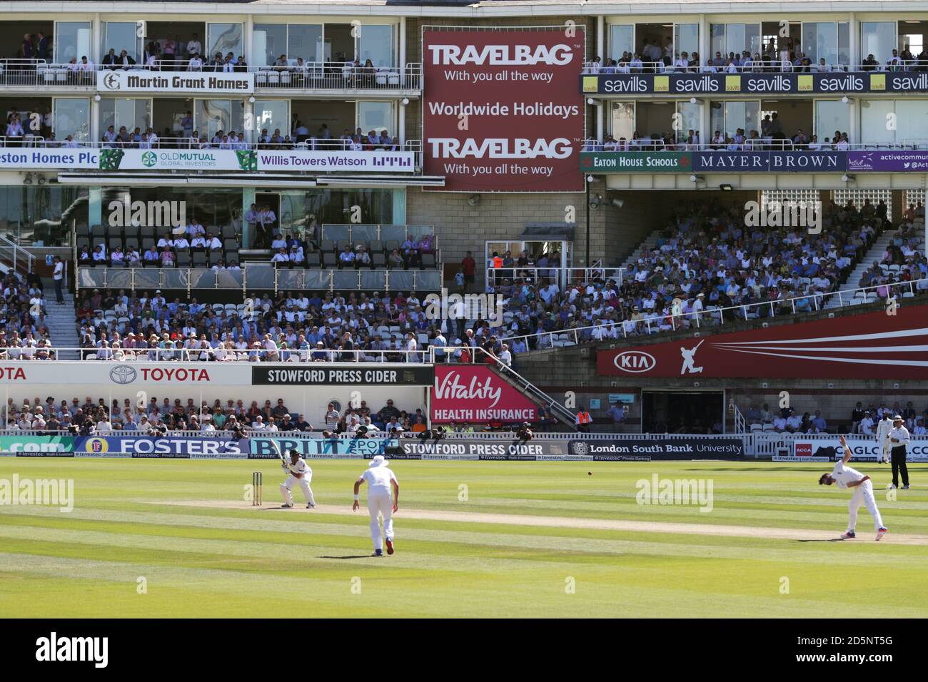 Eine allgemeine Ansicht des Kia Ovals während des Tests Spiel zwischen England und Pakistan Stockfoto