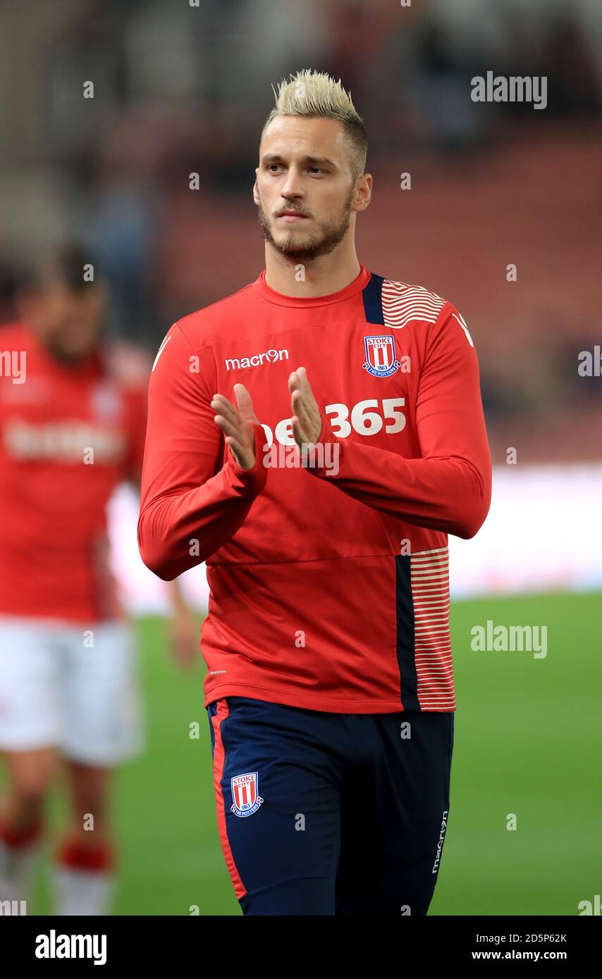 Stoke City Marko Arnautovic Stockfoto